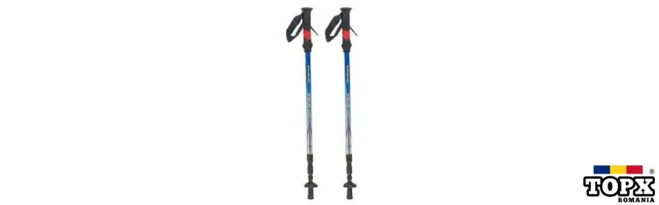 Bete trekking telescopice, aluminiu Mont Blanc