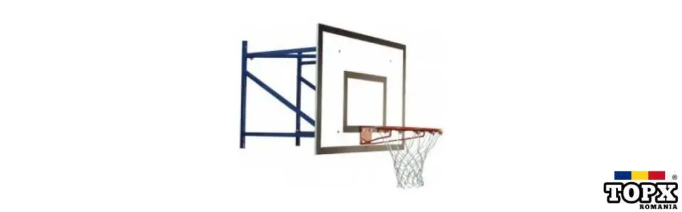 Consola baschet fixa, cu panou 120x90 cm, MDF