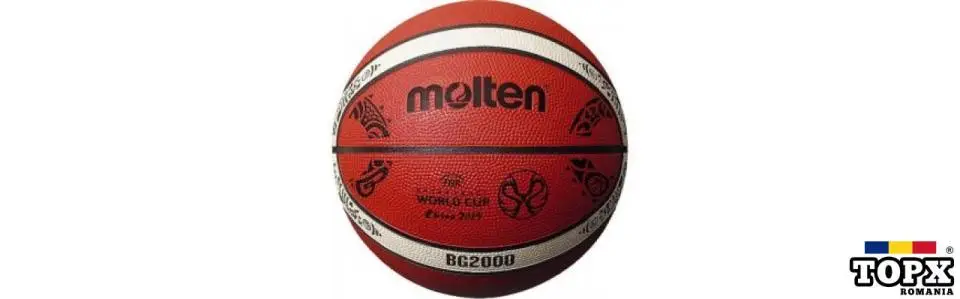 Minge baschet Molten B6G2000 aprobata FIBA, cauciuc, marime 6 (noua GR6)