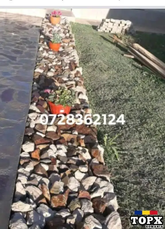 Vând  /montez/livrez piatră naturala, bolovani, gazon, plante ornamentale de orice specie - 5
