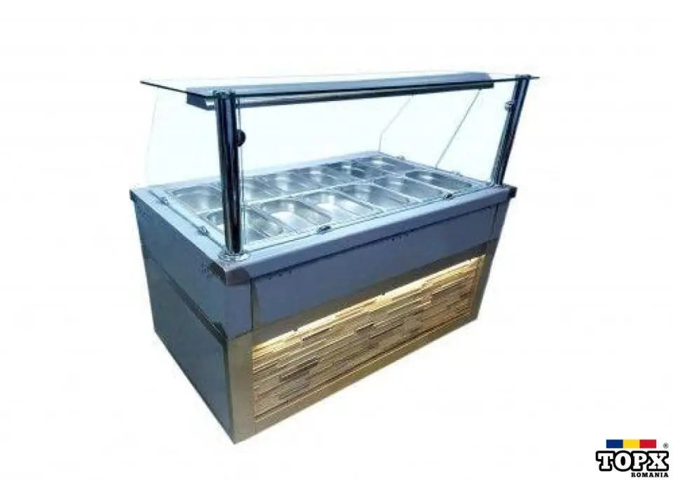 Vitrina CALDA Vitrina RECE Autoservire LINIE Vitrine BAIN MARIE model Premium/ Horeca Bucuresti