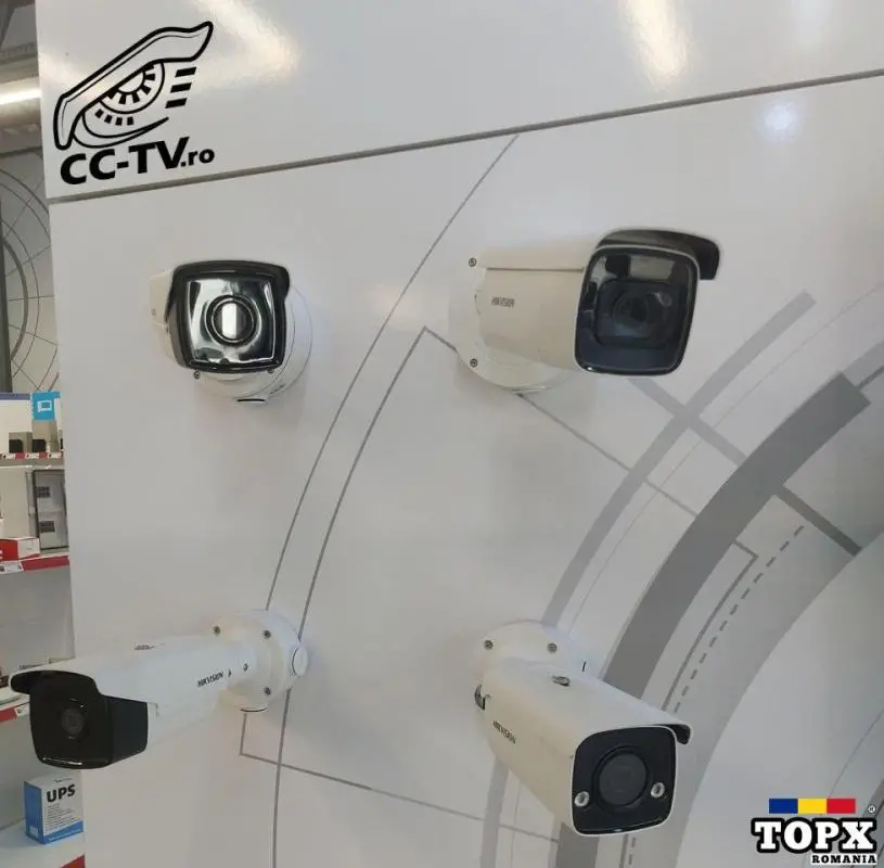 Kit 8 camere de supraveghere hikvision 5mp profesionale plus instalare.