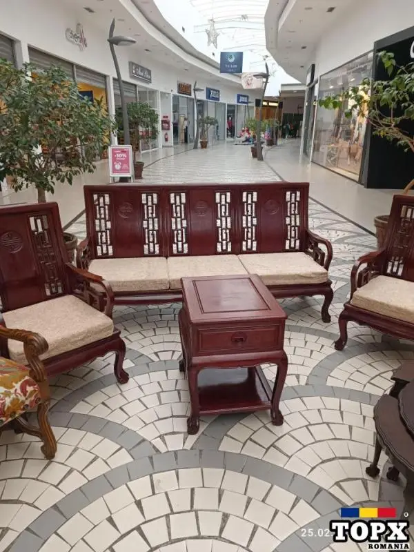 Salon complect lemn tek