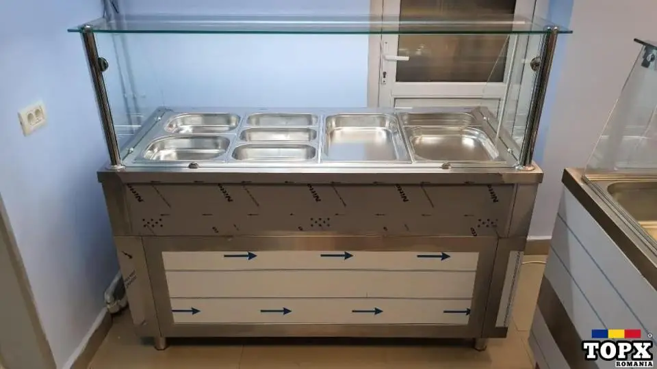 Vitrina CALDA / Vitrina RECE / Autoservire LINIE / Vitrine BAIN MARIE