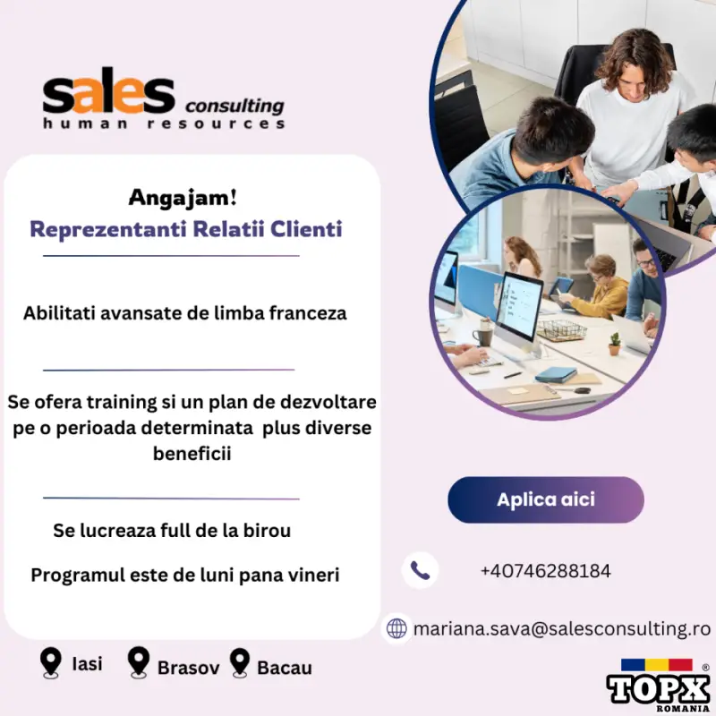 Oportunitate profesionala