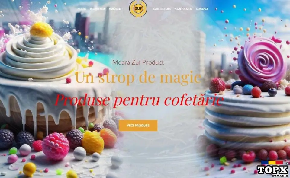 ZUF Creme si Delicii – Inspiratie si Gust Desavarsit pentru Profesionisti