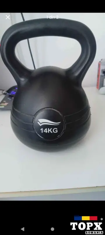 Gantera cu maner 14kg tip bila