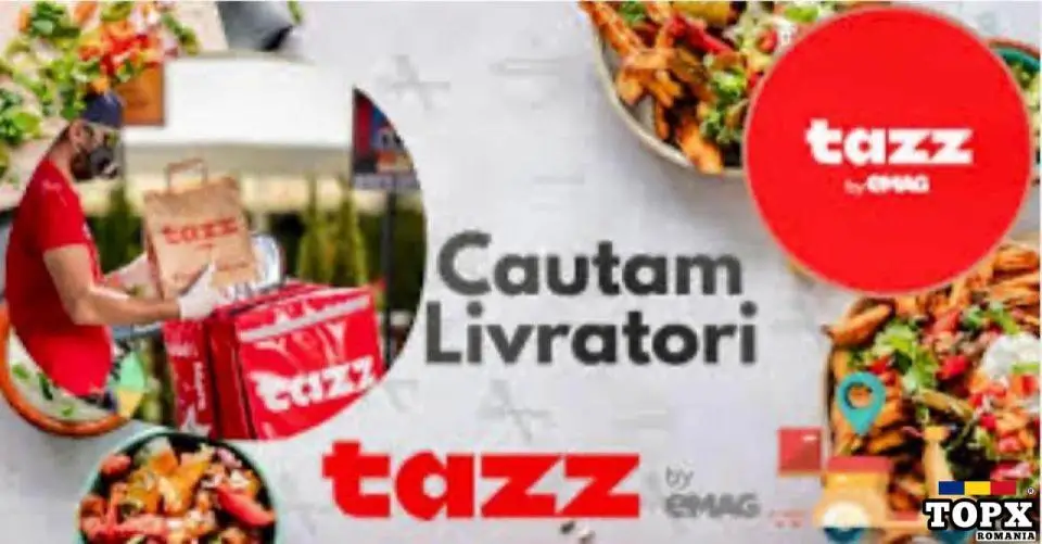 Curieri Bucuresti Tazz by Emag/Bolt Food/Glovo