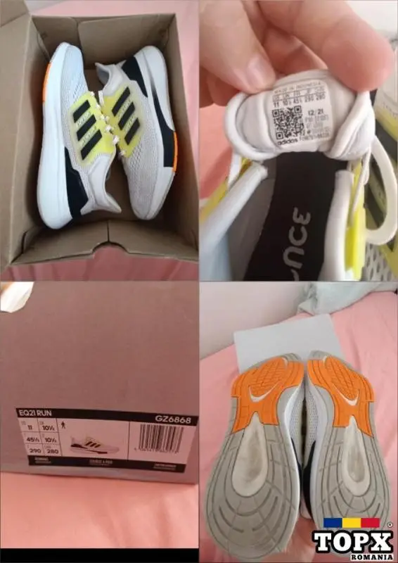 Adidas EQ21 RUN, mărimea 45, cu cutie originală