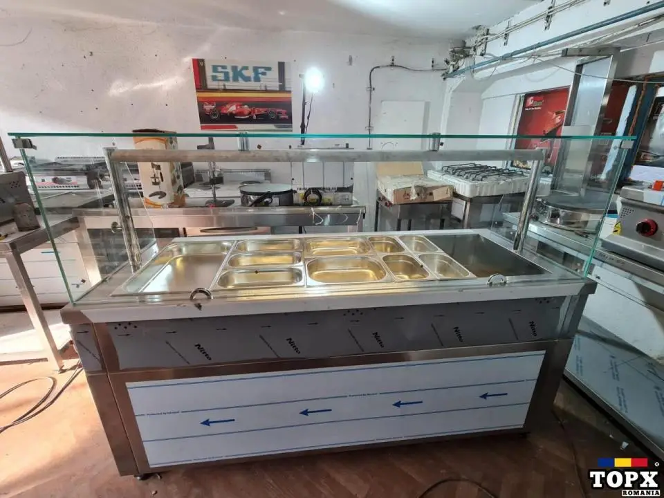 Vitrina CALDA BAINMARIE / Vitrina RECE  / Vitrine BAIN MARIE model CASABLANCA/HORECA BUCURESTI