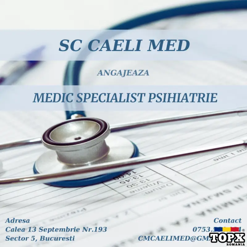 Medic specialist psihiatrie si neurologie