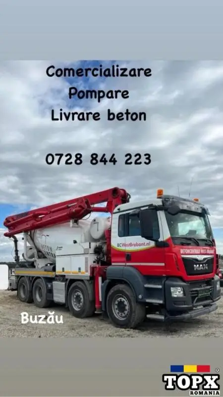 Vindem beton sau inchiriem pompa beton