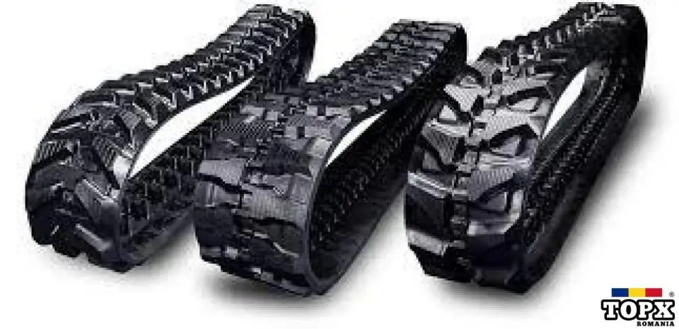 Senile de cauciuc pt utilaje de constructii