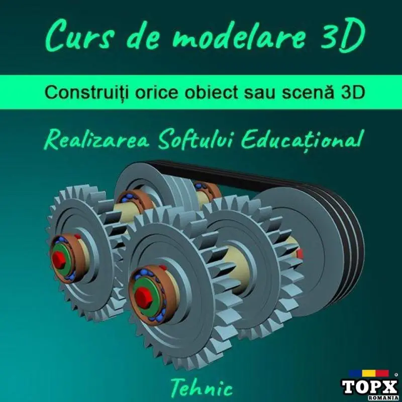 Curs modelare 3D, construirea softului educational
