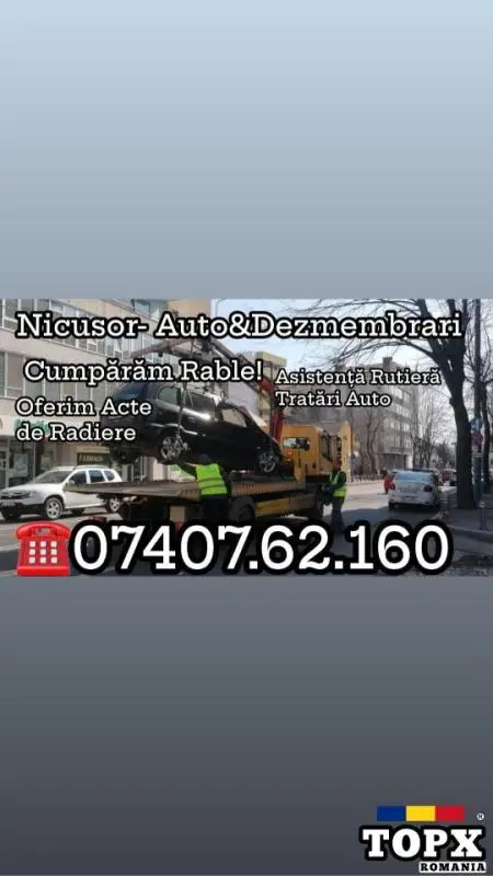 PRMIM, MASINI PT DEZMEMBRAT FER VECHI 0740762160