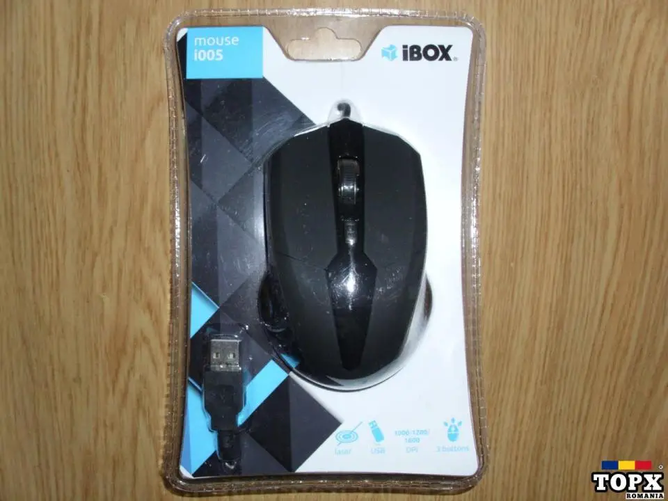 Mouse laser I-BOX i005, sigilat