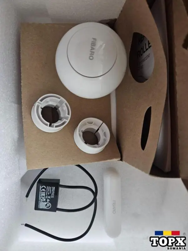 Fibaro cap termostat  FGBHT-001 + FGB-002 Dimmer Bypass 2 + senzor