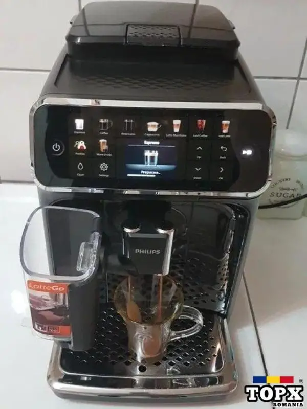 Espressor Phillips LatteGo Ep 5500,aparat cafea, expresor+filtru aquaclean