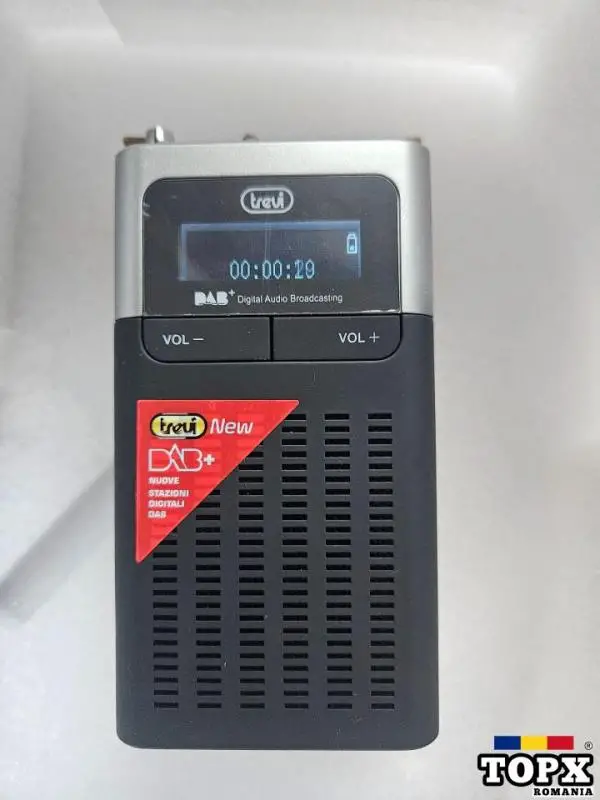 Radio portabil Trevi - DAB 793 R,  dab + fm negru/gri