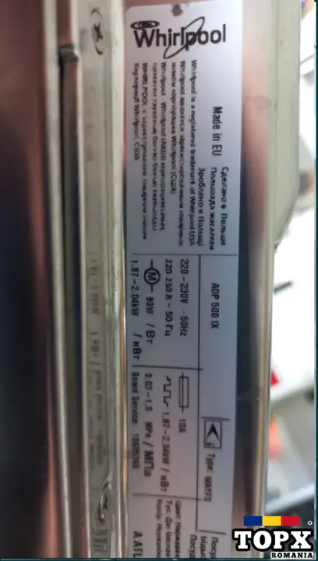 Masina de spalat vase Whirlpool
