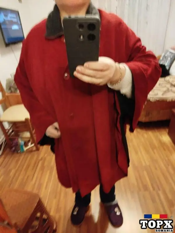 Pelerina roșie mărime universală