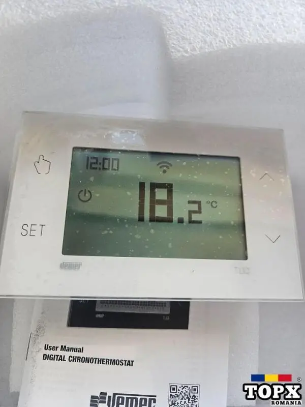 Termostat WIFI Vemer VE788600  tuo touch nou