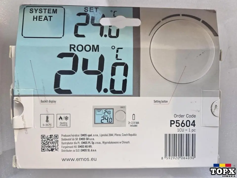 Termostat clasic EMOS P5604 - 3