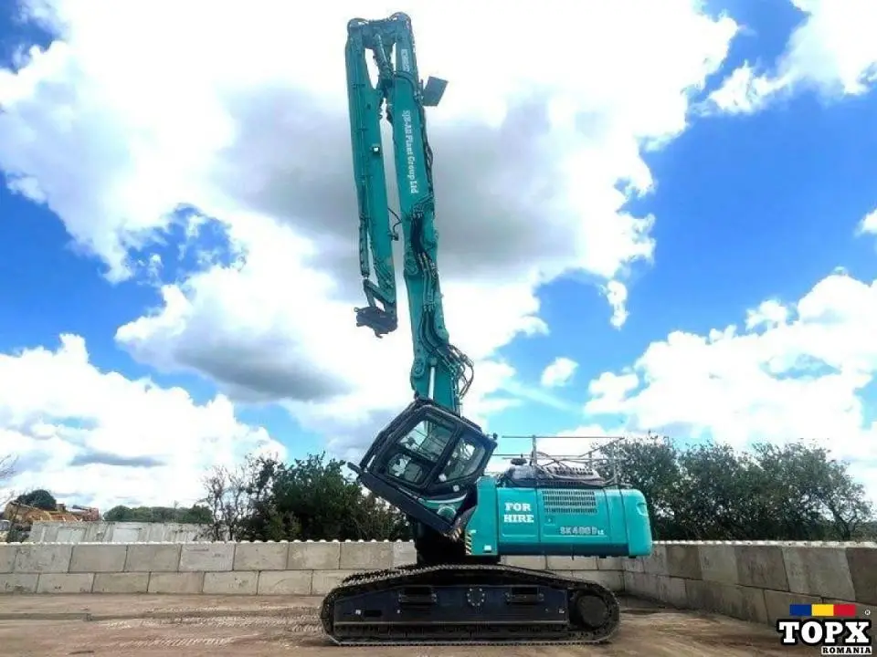 De vânzare: Excavator de demolare Kobelco SK400DLC-10 26m