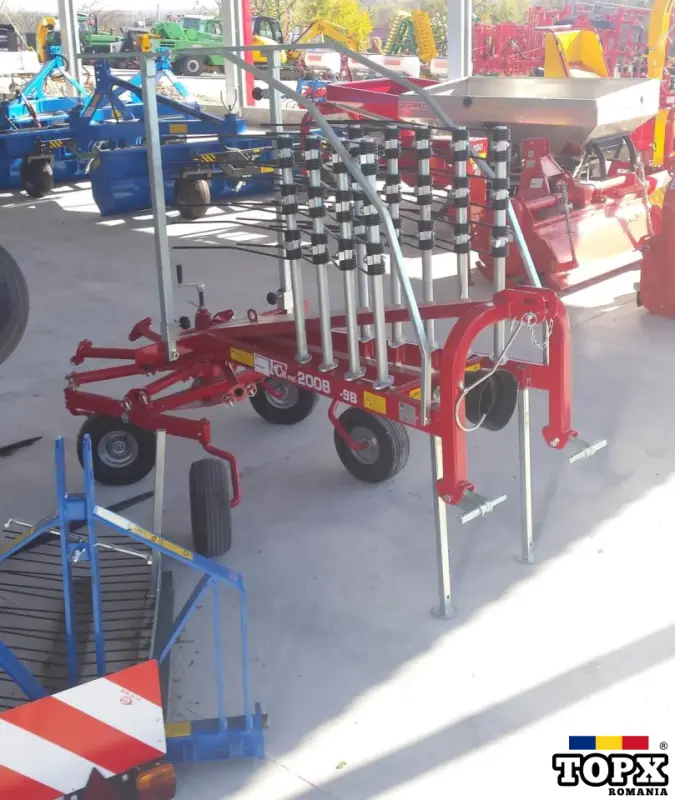 Greblă de adunat, model FCR 9B RTG - 2