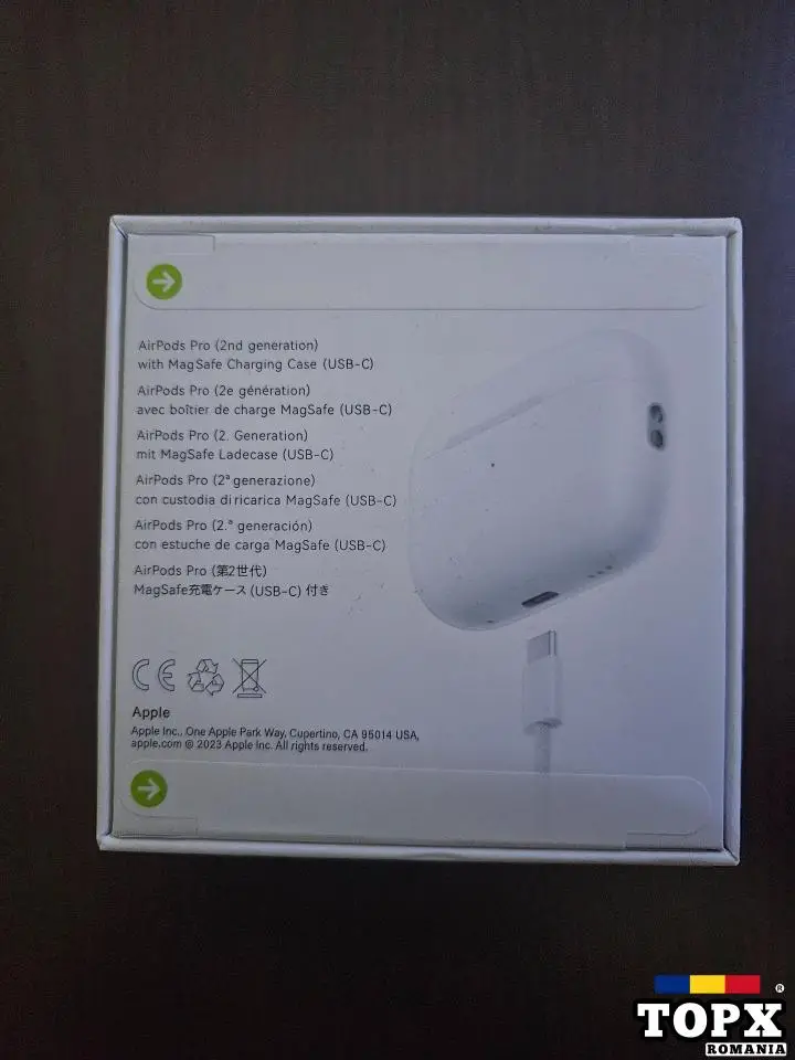 AirPods Pro 2 Full Box Type C (FACTURĂ iStyle) în Accesorii