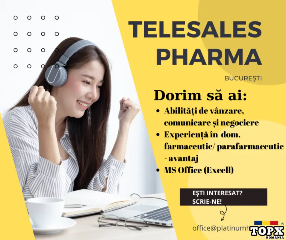 Job!! Telesales Pharma