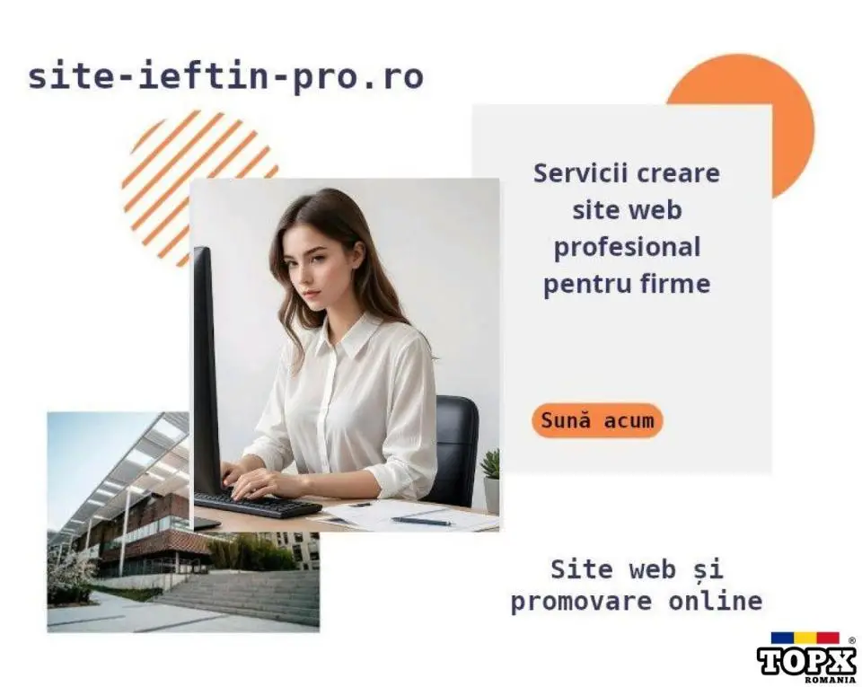 Creare site web de prezentare