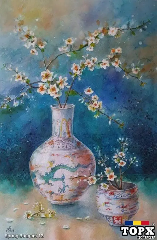 Tablouri buchete flori - 17