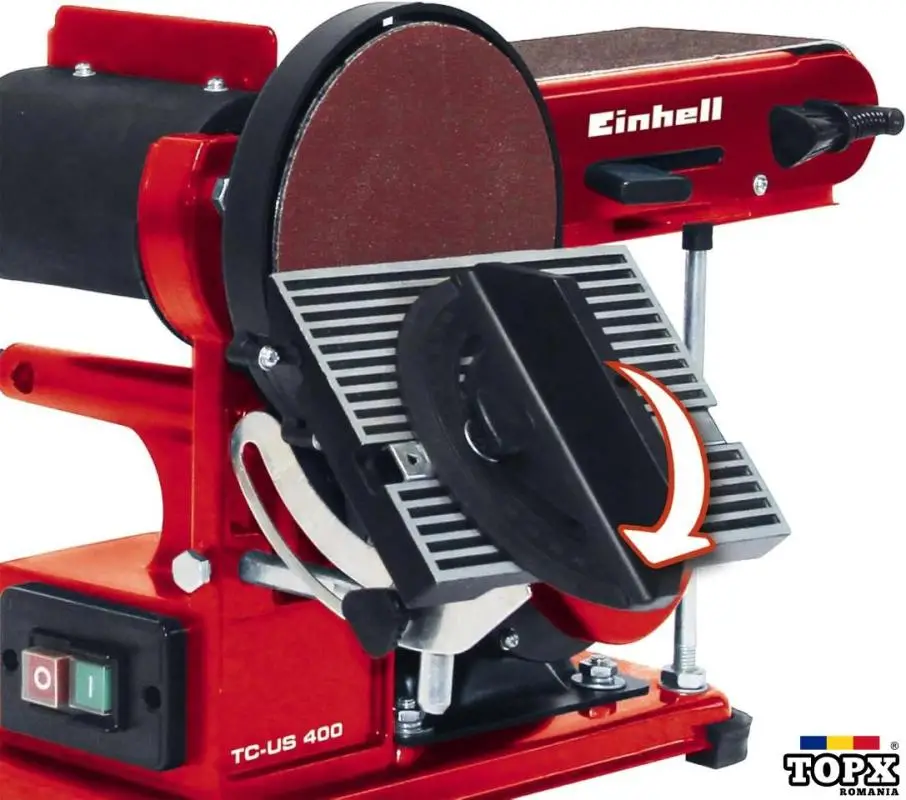 Slefuitor curea/disc EINHELL TC-US 400,sigilat - 3