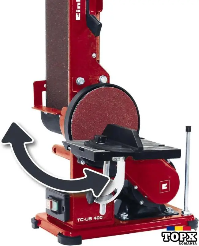 Slefuitor curea/disc EINHELL TC-US 400,sigilat - 6