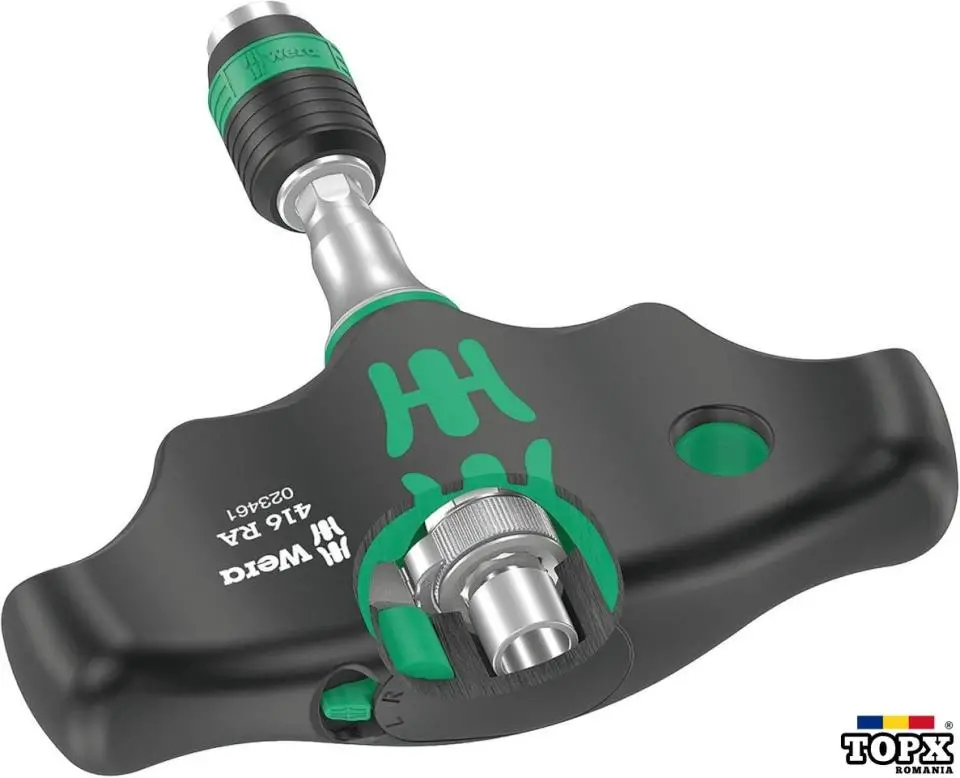 Wera KK400-Set profesional 17 pcs,surubelnita maner T,biti lungi,sigilat - 4