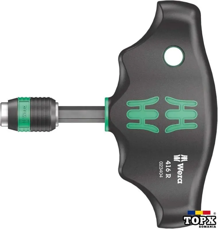 Wera KK400-Set profesional 17 pcs,surubelnita maner T,biti lungi,sigilat - 5