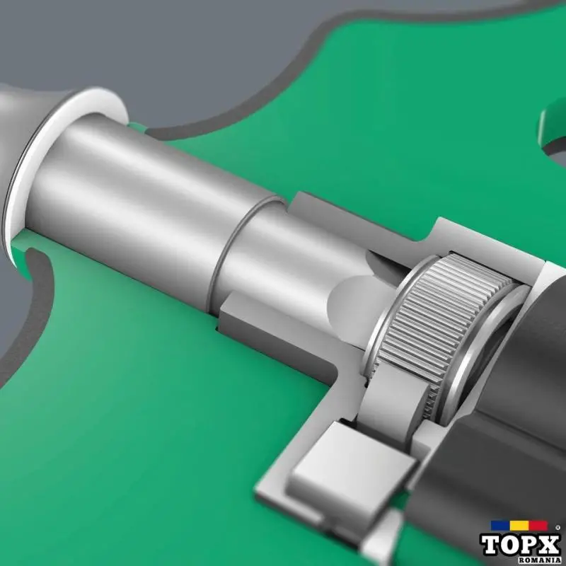 Wera KK400-Set profesional 17 pcs,surubelnita maner T,biti lungi,sigilat - 6