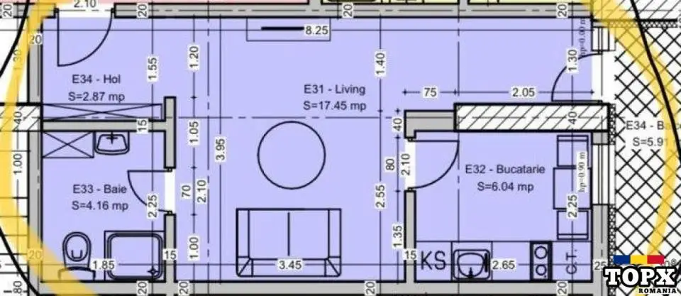 Vand-schimb garsoniera Mangalia cu Bucuresti