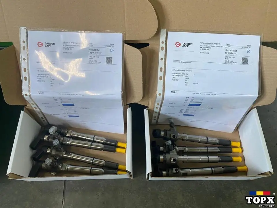 Injectoare 1.6 TDI CAYC, CAYB, CAYA, cod 03L130277B Reconditionate cu piesa la schimb