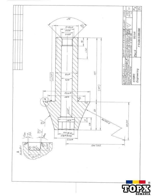 Proiecte tehnice privind executia de turbine hidroenergetice