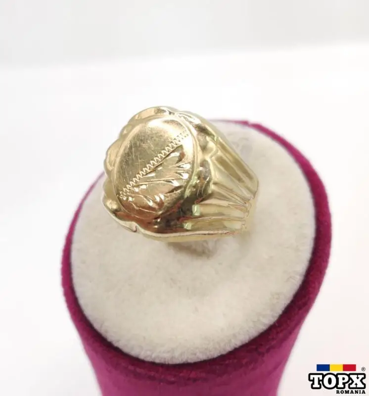 Ghiul Bărbătesc din Aur de 14K – Putere, Eleganță și Investiție