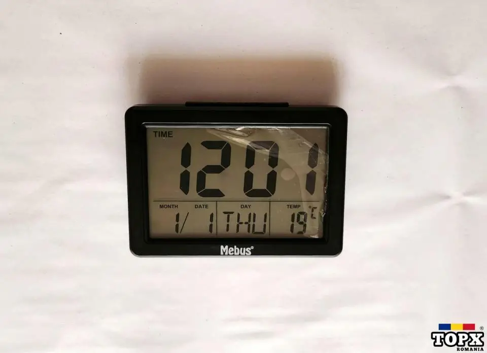 Ceas cu alarma si afisaj digital Mebus - NOU