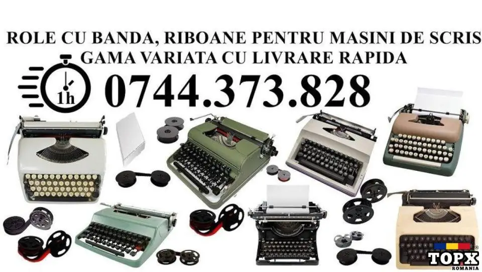 Urgent B2B livram Role cu banda pentru masini de scris cu livrare rapida.