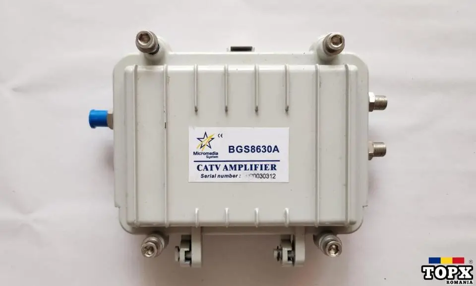 Amplificator CATV BGS 8630A, MST, telealimentare 60v - NOU - 2