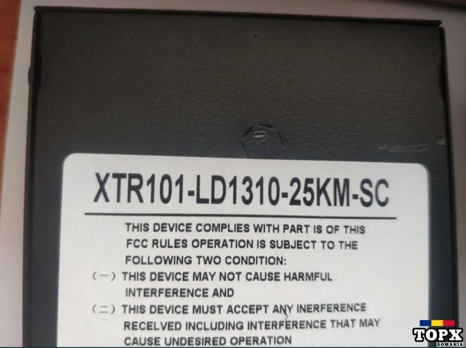 Media Convertor Fibra Optica 155Mbps XTR101-Tx1310/ Rx1550nm-25KM WDM - 5