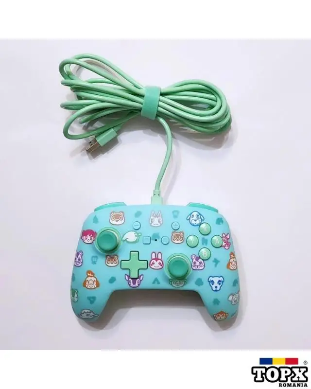 Controller PowerA cu fir Animal Crossing pentru Nintendo Switch NOU !!