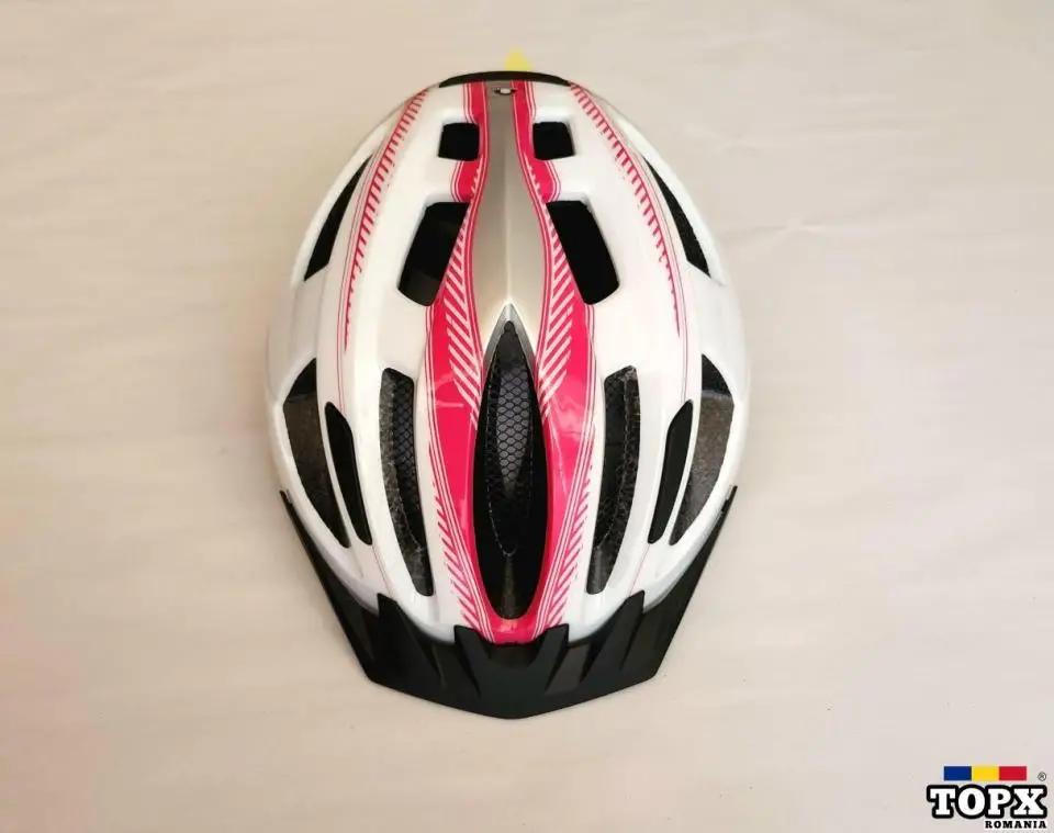 Casca pentru bicicleta Crivit, cu lumina pe spate S/M, 54-59 cm - NOU