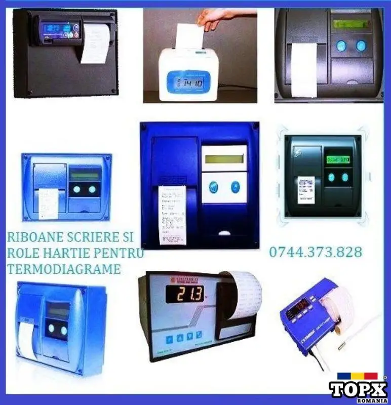 Hartie termodiagrama Esco DR201/202,CCI Transcan Sentinel,DataCold500