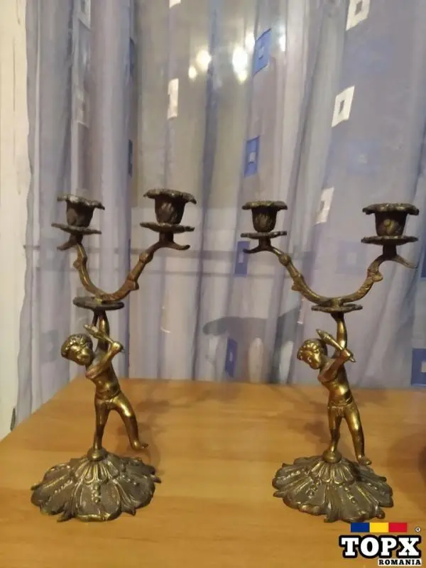 Vând statuete abanos oglinda venețiană și bibelouri mari - 2